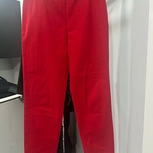 Frances Valentine Women’s Red Straight-Leg Bottoms